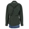Wallet shirt dress