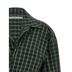 Wallet shirt dress