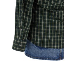 Wallet shirt dress