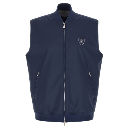 Logo nylon vest