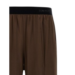 Silk pants