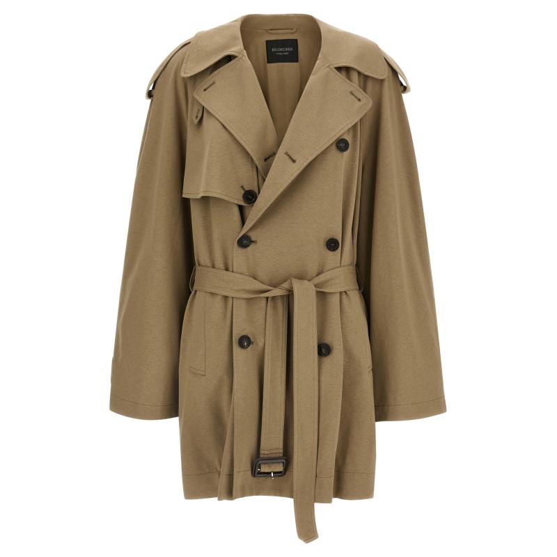 Cotton trench coat