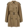 Cotton trench coat
