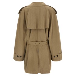 Cotton trench coat