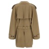 Cotton trench coat