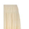 Lace insert skirt