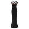 'Draped Padded Cup Maxi' dress