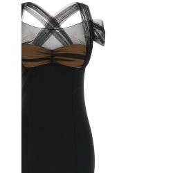 'Draped Padded Cup Maxi' dress