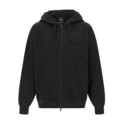 'Y-3 Brushed Terry Zip' hoodie