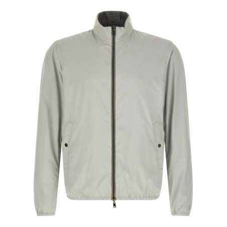 Reversible bomber jacket
