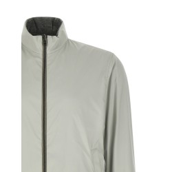 Reversible bomber jacket