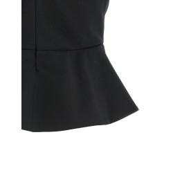 'Tailored Bustier With Sheer Neckline' top