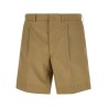 Poplin bermuda shorts