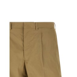 Poplin bermuda shorts