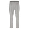 Piqué cotton joggers