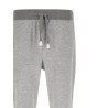 Piqué cotton joggers