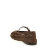 Crochet cotton ballet flats