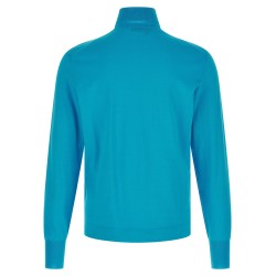 Logo intarsia turtleneck sweater