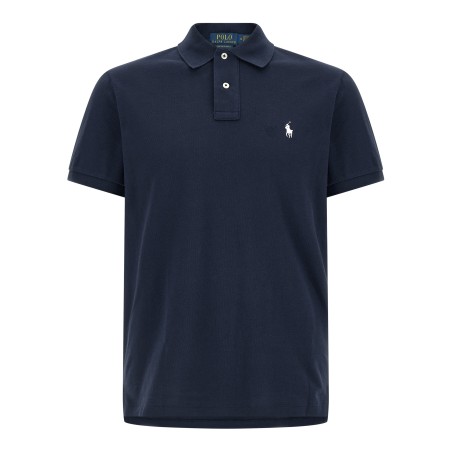 Logo embroidery polo shirt