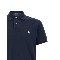 Logo embroidery polo shirt