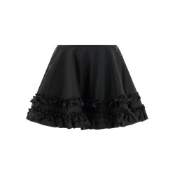 'Duchesse Nylon Mini Frill' skirt