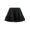 'Duchesse Nylon Mini Frill' skirt