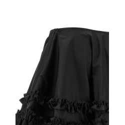 'Duchesse Nylon Mini Frill' skirt