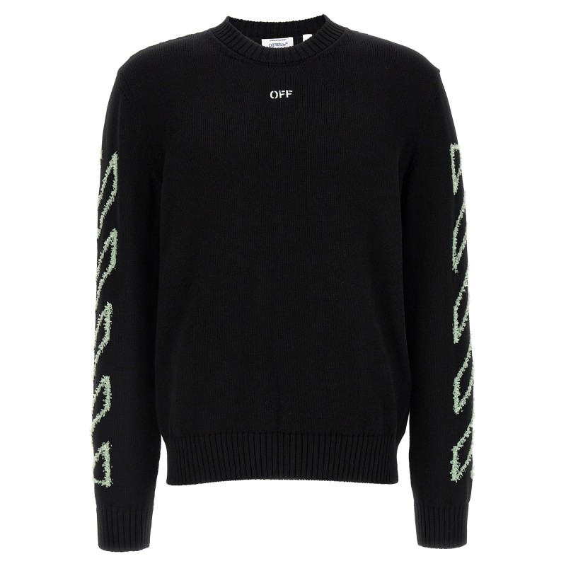 'Diag Outline' sweater