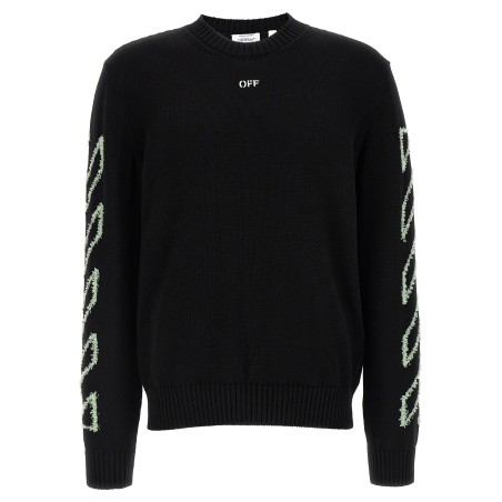 'Diag Outline' sweater