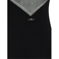 Dress with transparencies