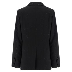 Micro sequin blazer