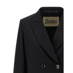 Micro sequin blazer