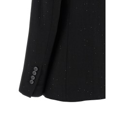 Micro sequin blazer