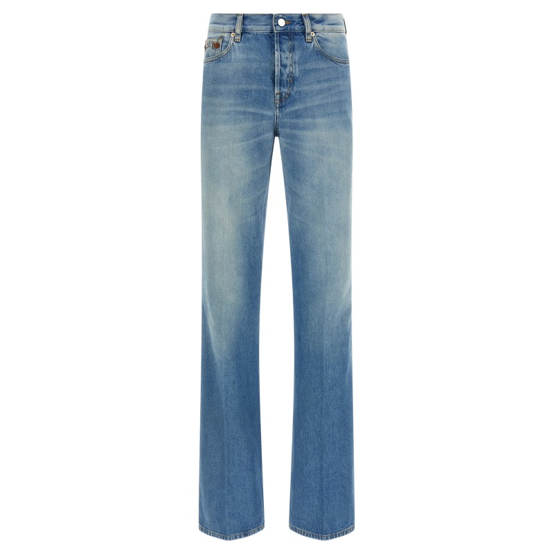 Flared leg jeans