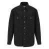 'Laser Monogram Denim' overshirt