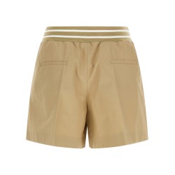 Pleated shorts