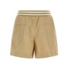 Pleated shorts
