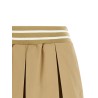 Pleated shorts