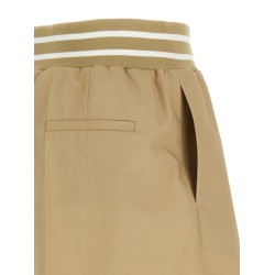 Pleated shorts