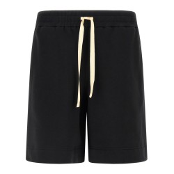 Embroidered logo bermuda shorts