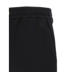 Embroidered logo bermuda shorts