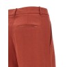 Linen viscose bermuda shorts