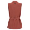 Linen viscose vest
