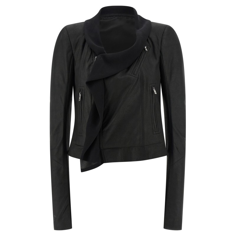 'Scarf Biker' jacket