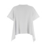 Denim insert t-shirt