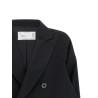 Denim insert blazer