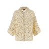 Sequin mesh cardigan