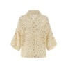 Sequin mesh cardigan