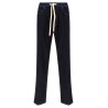 Crinkled effect jeans
