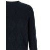 Diamond intarsia sweater